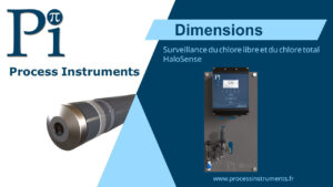 Analyseur de chlore en ligne, Compteur de chlore combiné - HaloSense